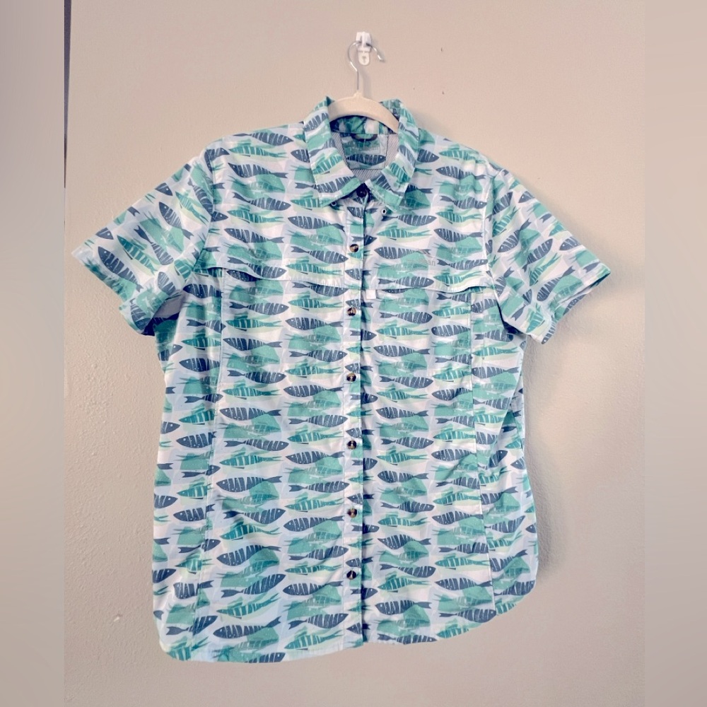 L. L. Bean Men's Tropicwear Shirt, Short-Sleeve Print